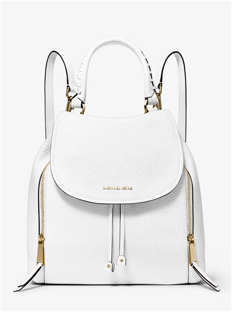 michael kors sac blanc|michael kors manhattan silver bag.